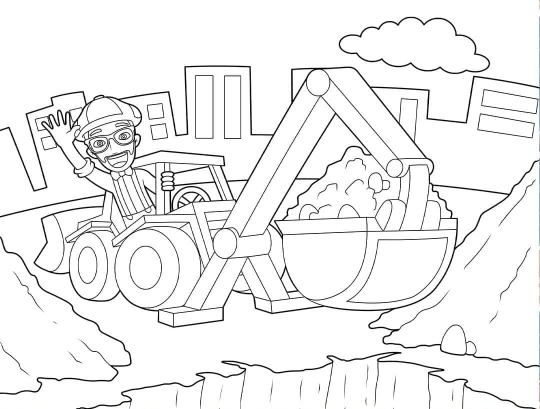Blippi és Excavator