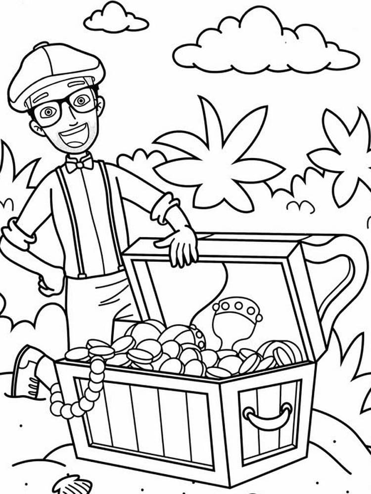 Blippi és kincsesláda