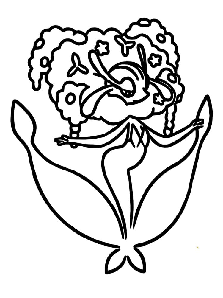 Florges Pokemon Sz nez Ingyenes Let lt s Nyomtat s Vagy Sz nez s Online 