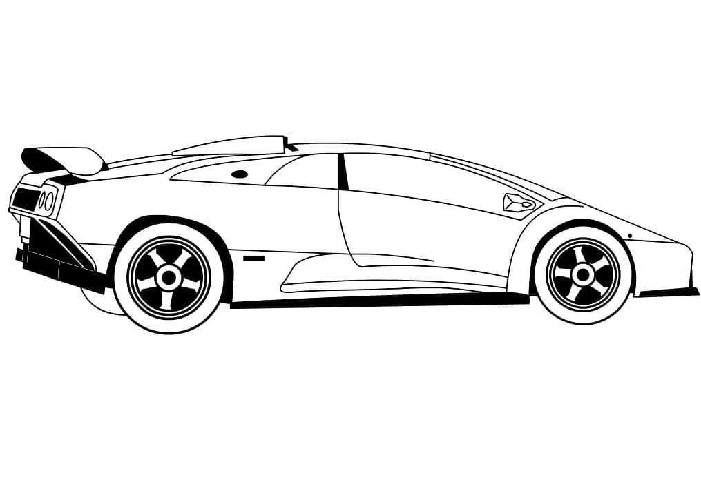 Lamborghini Aventador színező. Ingyenes letöltés, nyomtatás vagy ...