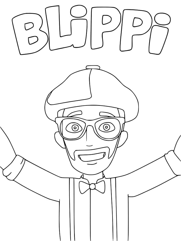 Nyomtatható Blippi