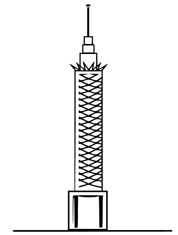Kairói torony Egyiptomban