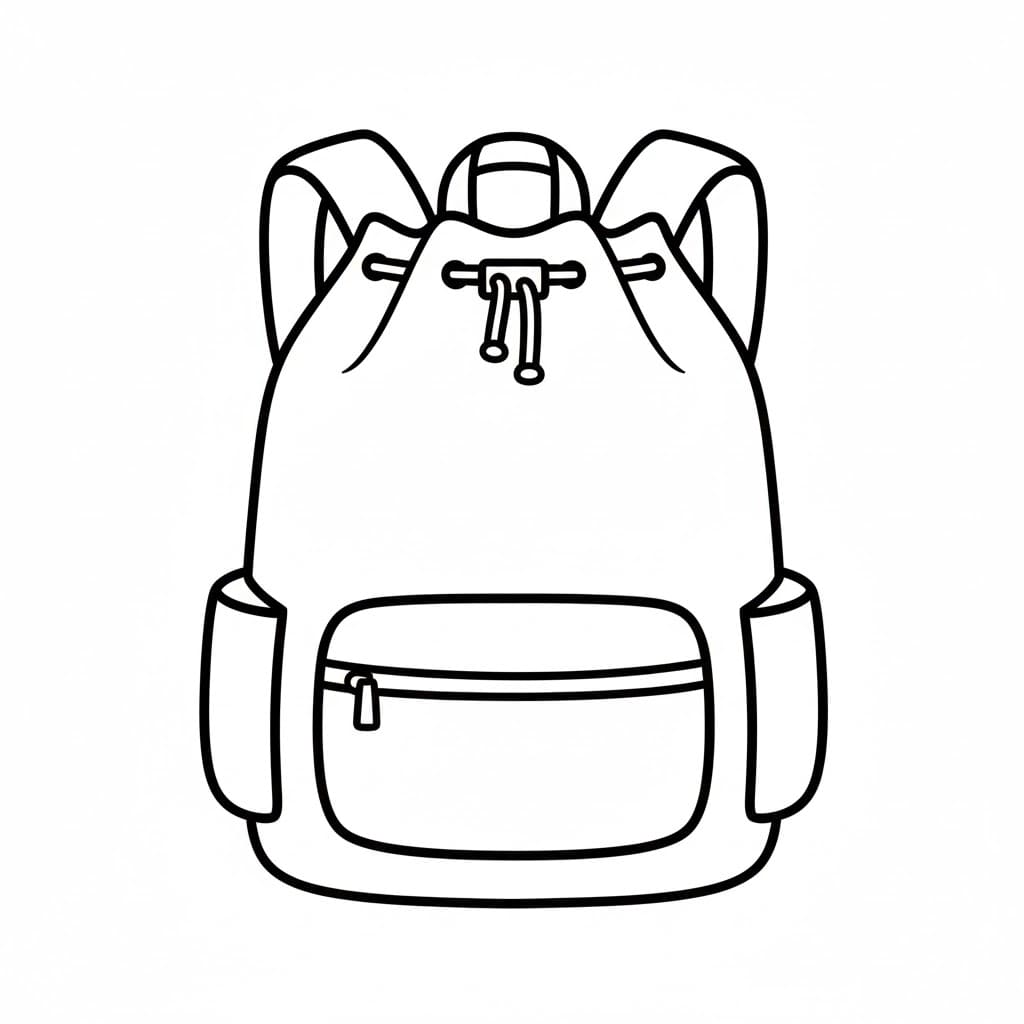 Hátizsák lenyűgöző színező