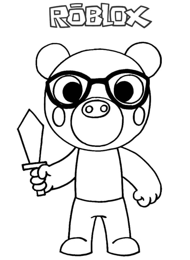 Pony Piggy színező