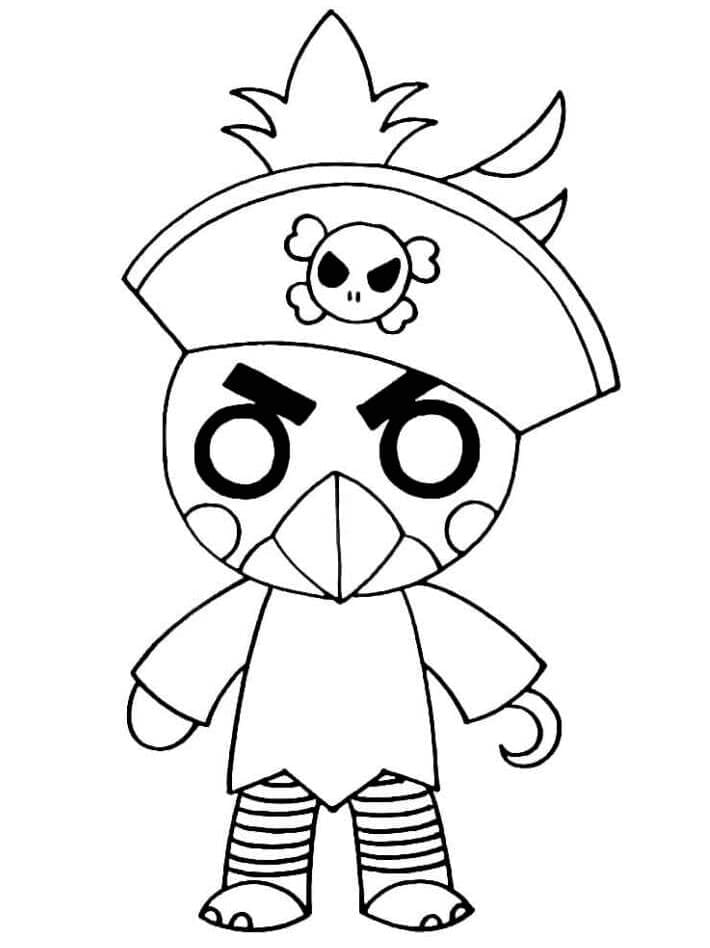 Roblox Budgey Piggy színező