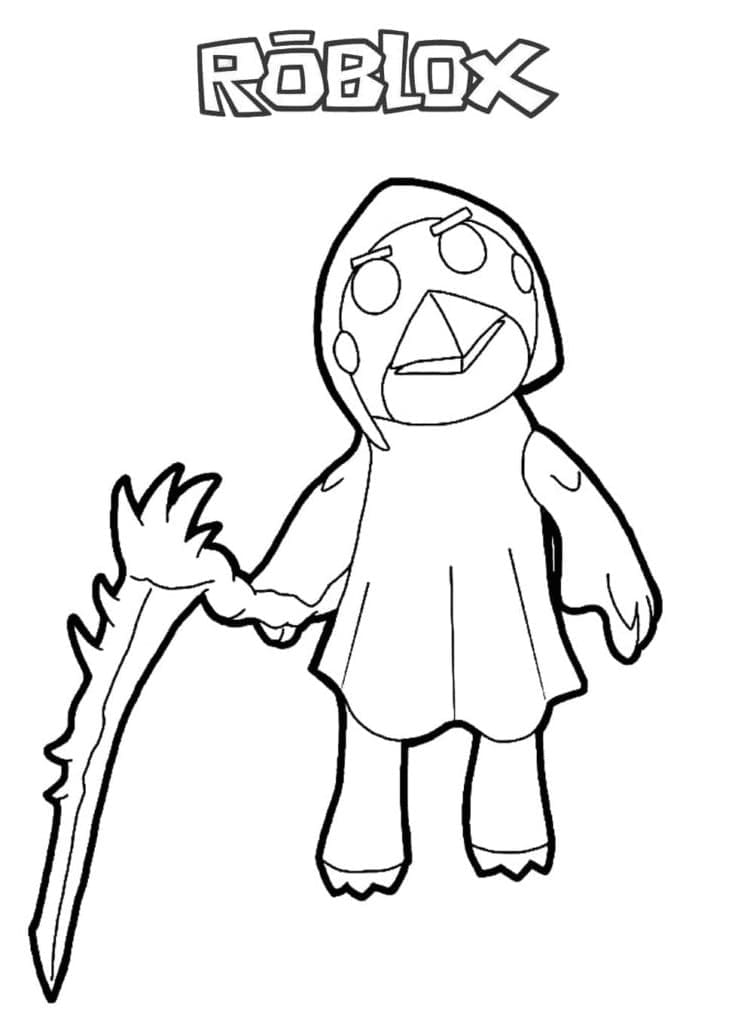 Roblox Crove Piggy színező