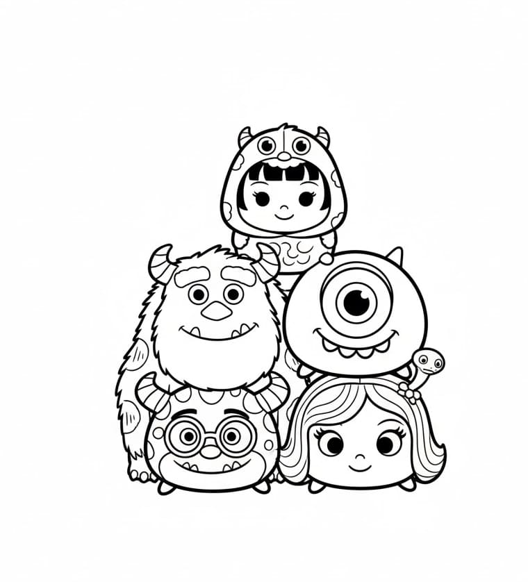 Tsum Tsum ingyenes nyomtatáshoz