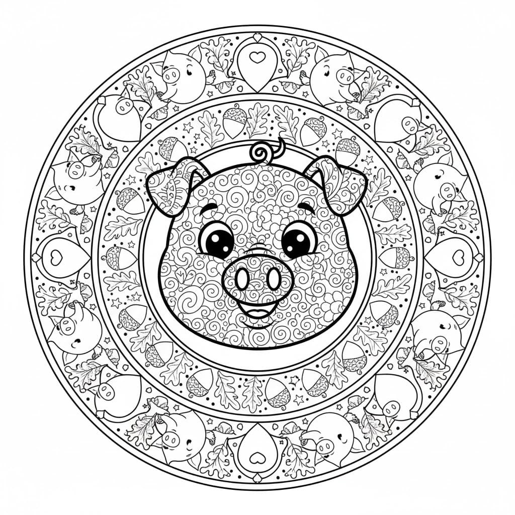 Malac Mandala gyerekeknek ingyenes