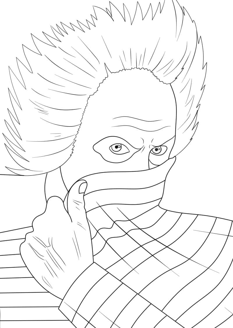 Beetlejuice 2 nyomtatásra színező Beetlejuice 2 nyomtatásra