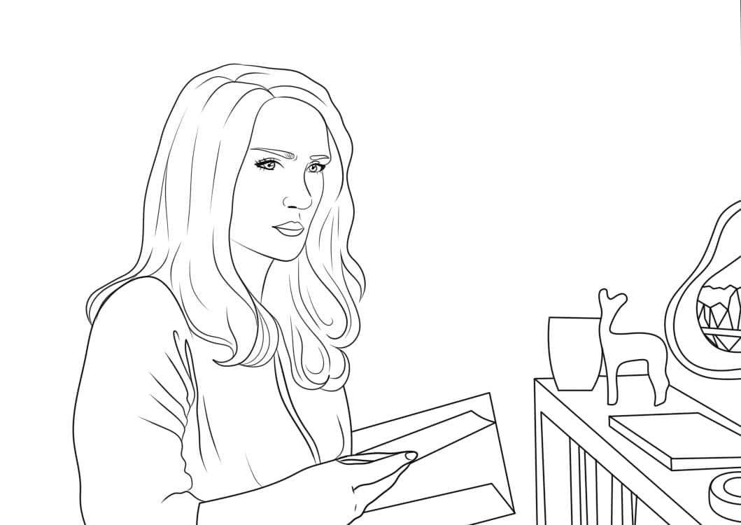 Beetlejuice karakter színező Beetlejuice karakter