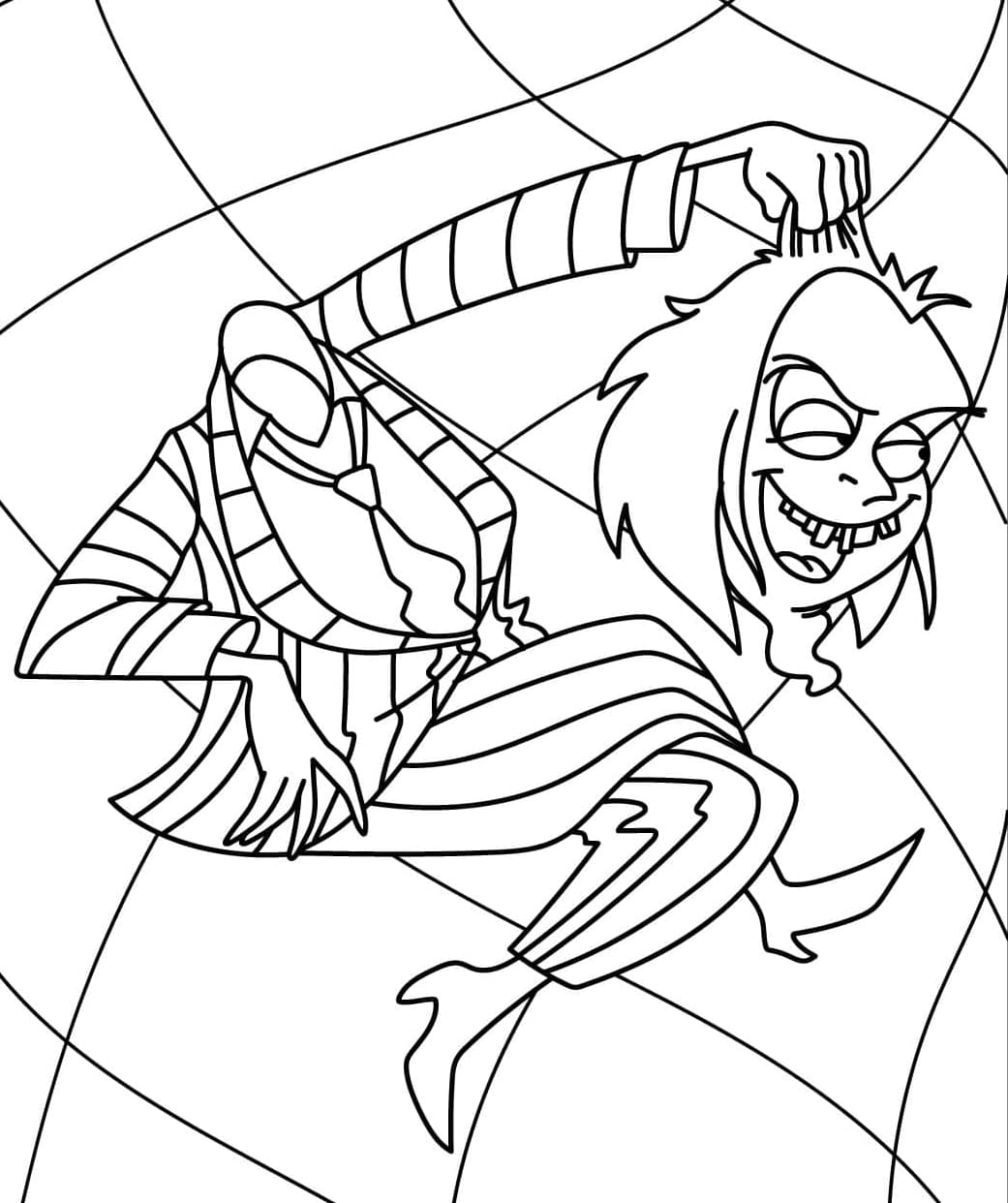 Ljesztő Bogárlé színező Ljesztő Bogárlé