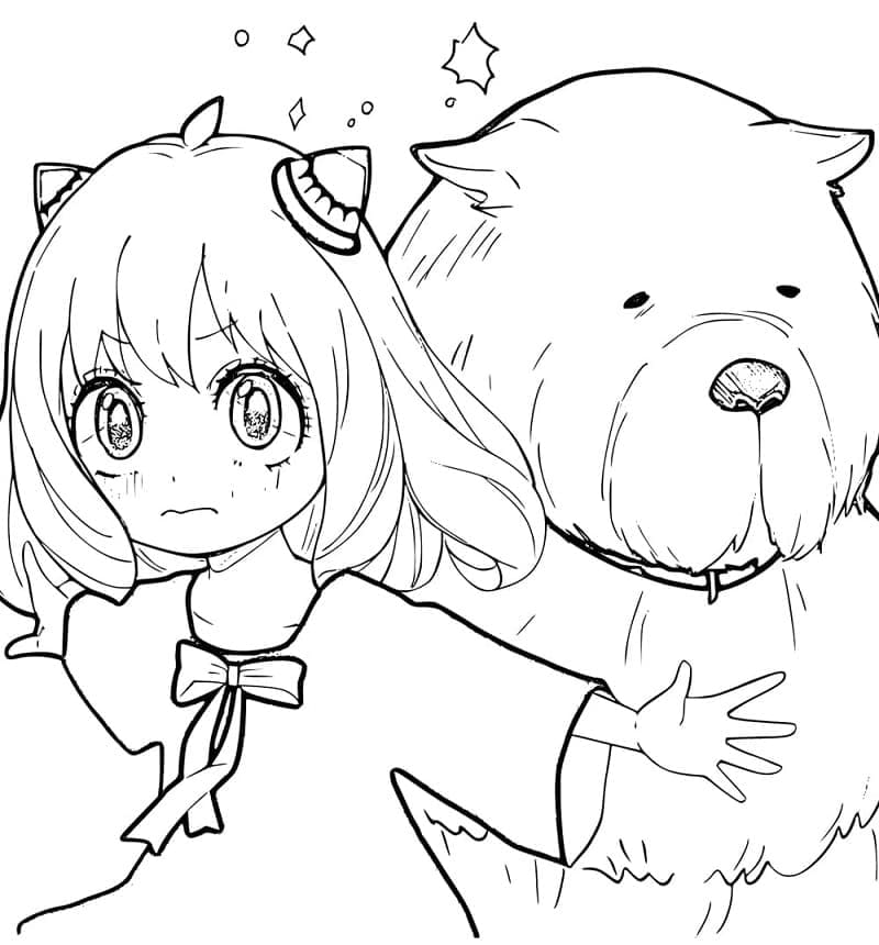 Anya Forger és Bond