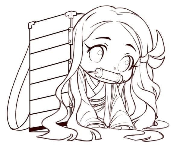 Csinos Chibi Nezuko Kamado