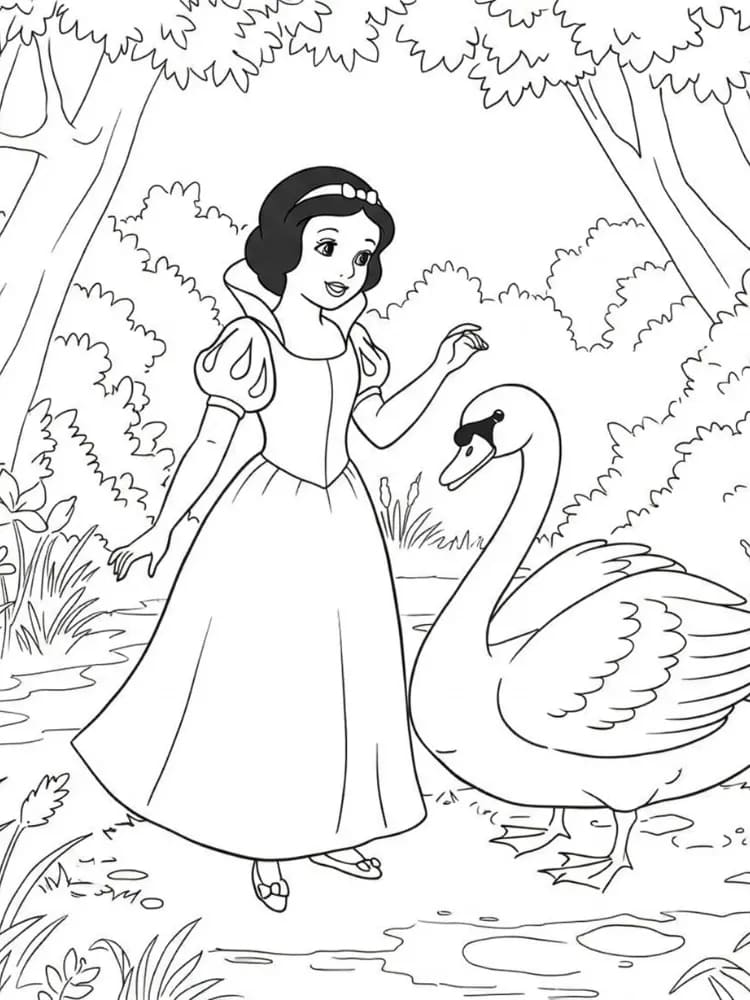 Hattyú és Hófehérke