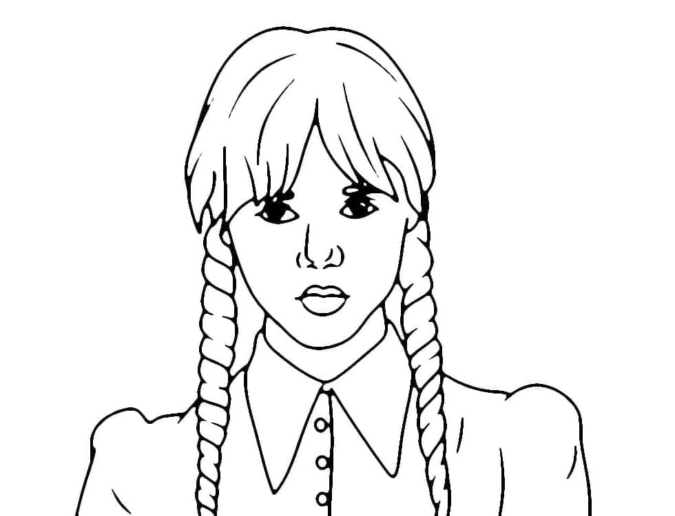 Kövér Wednesday Addams