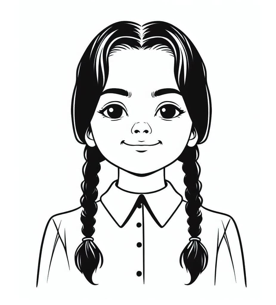 Nagyon aranyos Wednesday Addams
