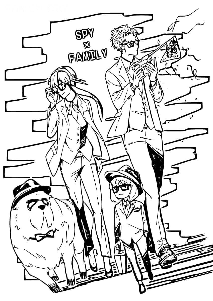 Spy x Family Nyomtatható