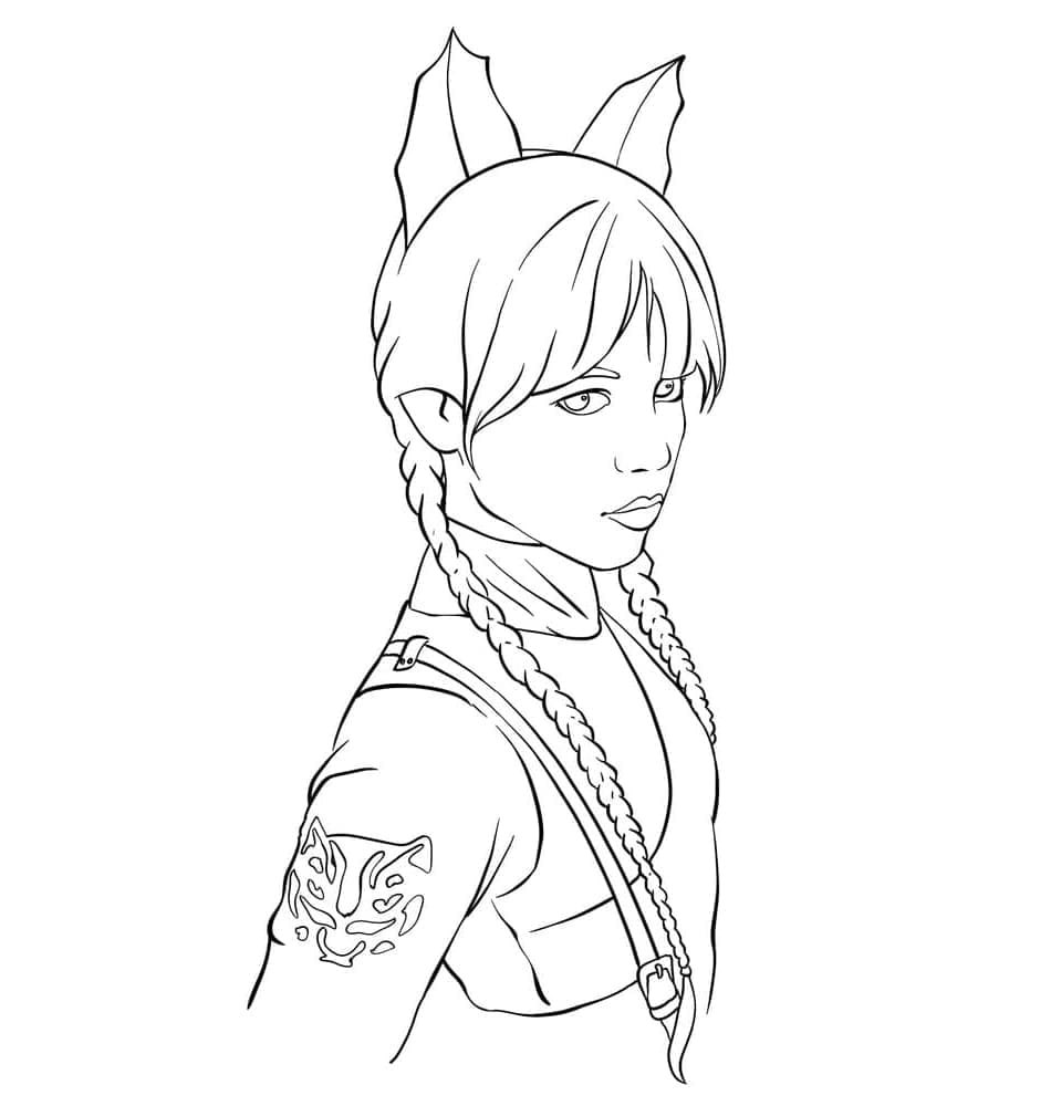 Szép Wednesday Addams