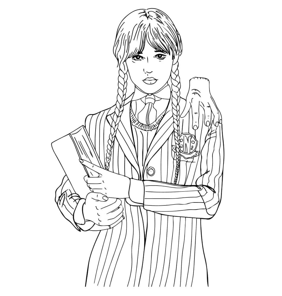 Wednesday Addams az iskolában