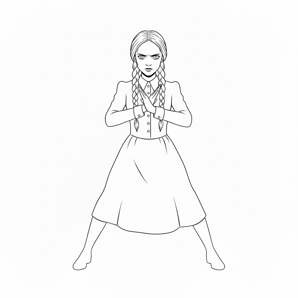 Wednesday Addams elképesztő