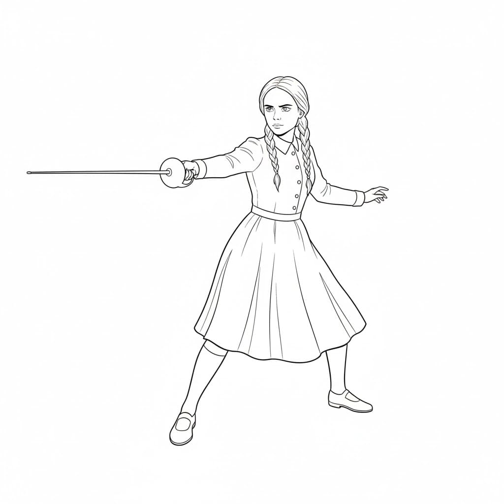 Wednesday Addams karddal