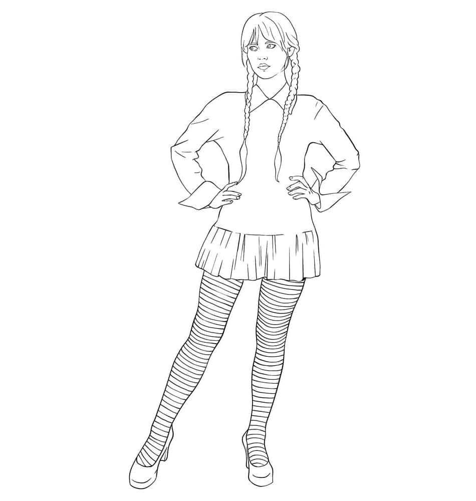 Wednesday Addams lelátók