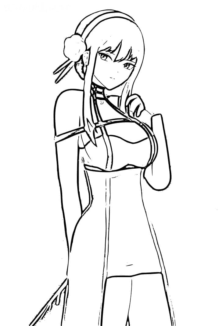 Yor Forger az Anime Spy x Family-ből