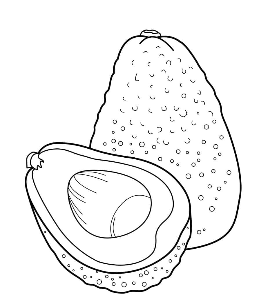 Avokádó gyümölcs