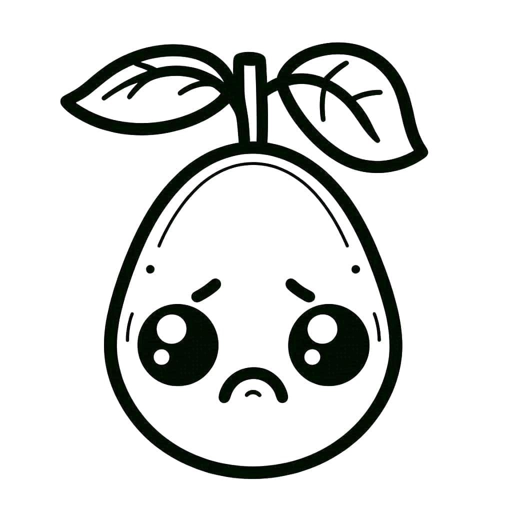 Avokádó nagyon szomorú