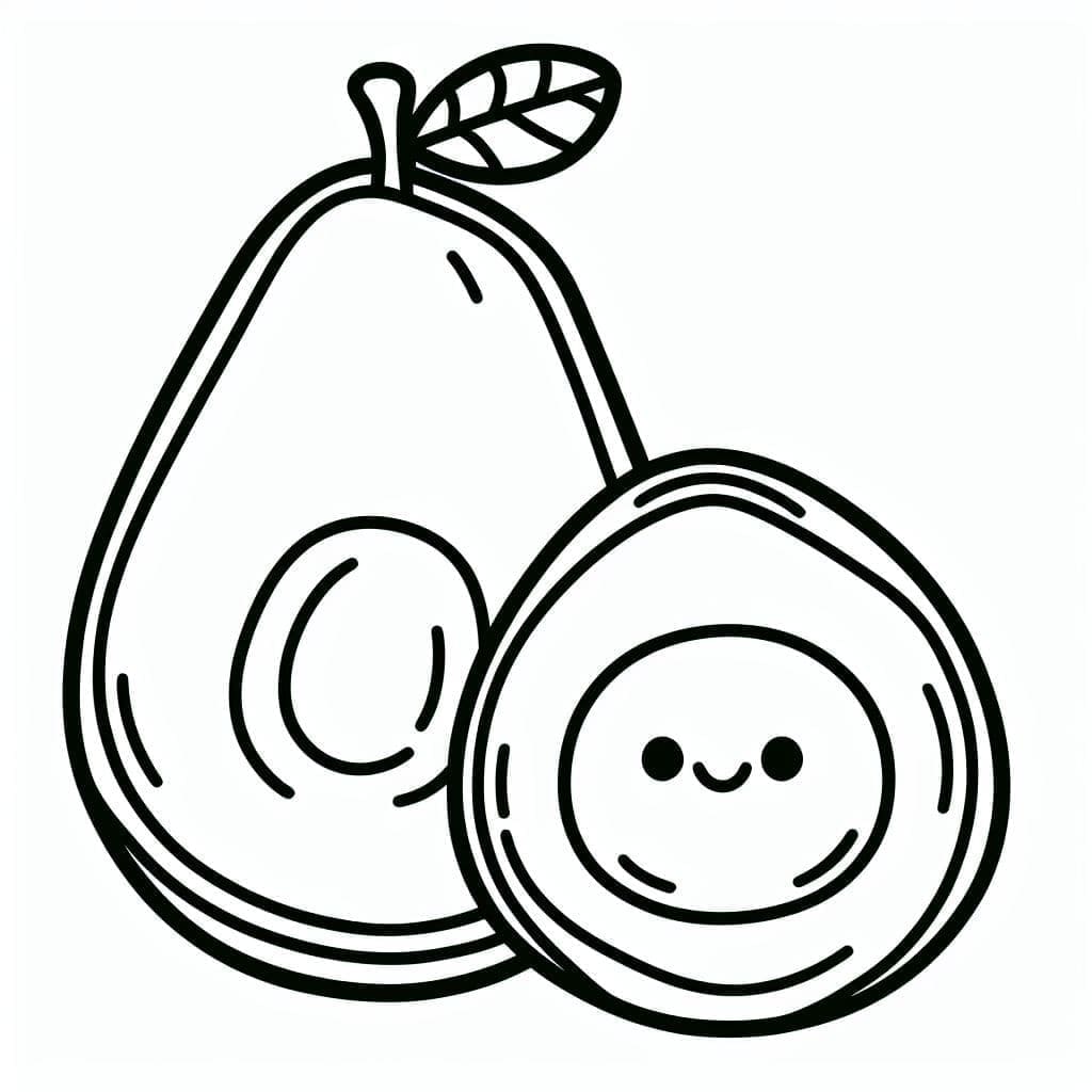 Édes avokádómentes