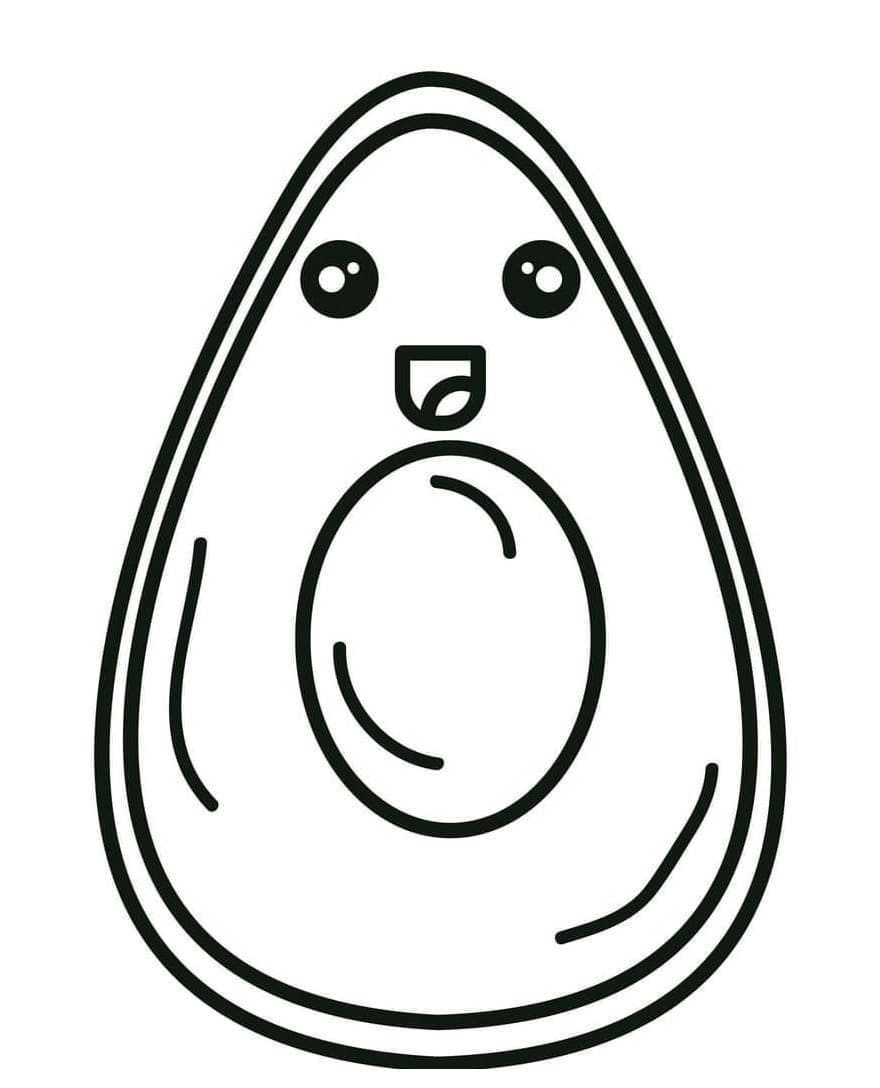 Gyönyörű avokádó