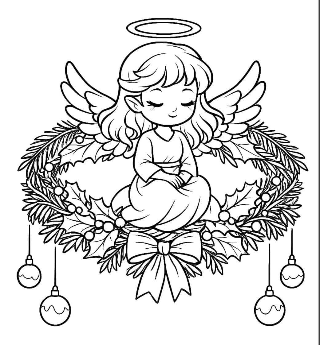 Imádnivaló karácsonyi angyal