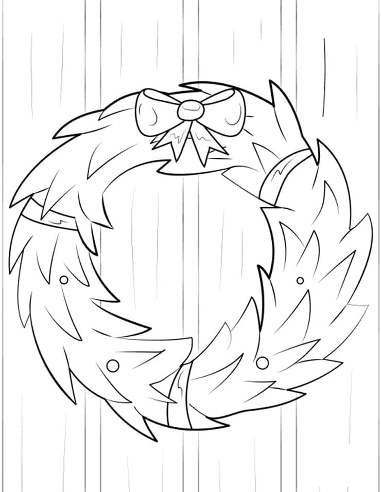 Karácsonyi koszorú kép