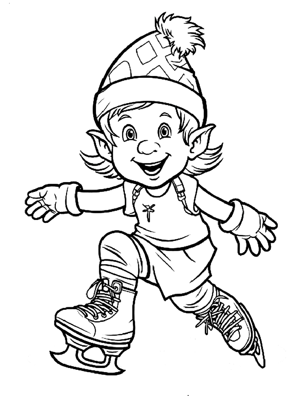 Karácsonyi manó boldog