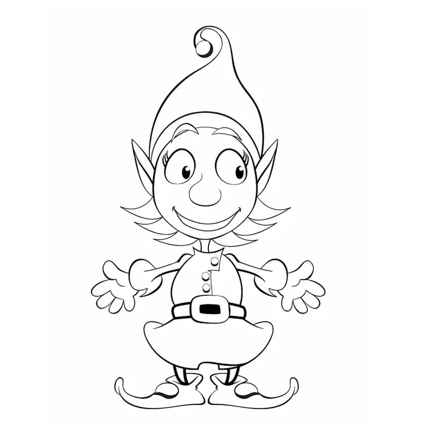 Lány manó karácsony vicces