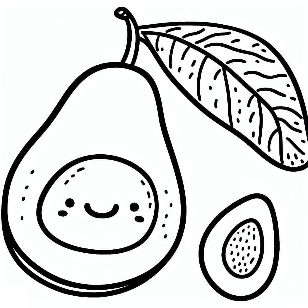 Nagyon édes avokádó