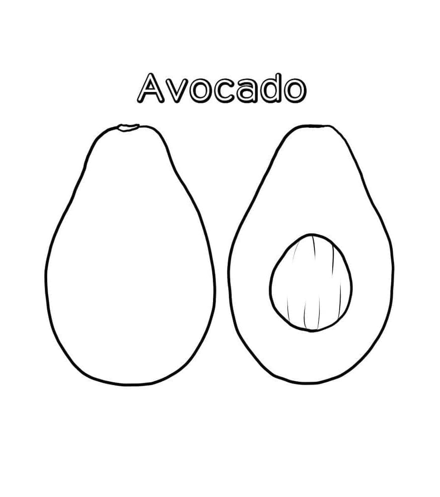 Avokádó színezők