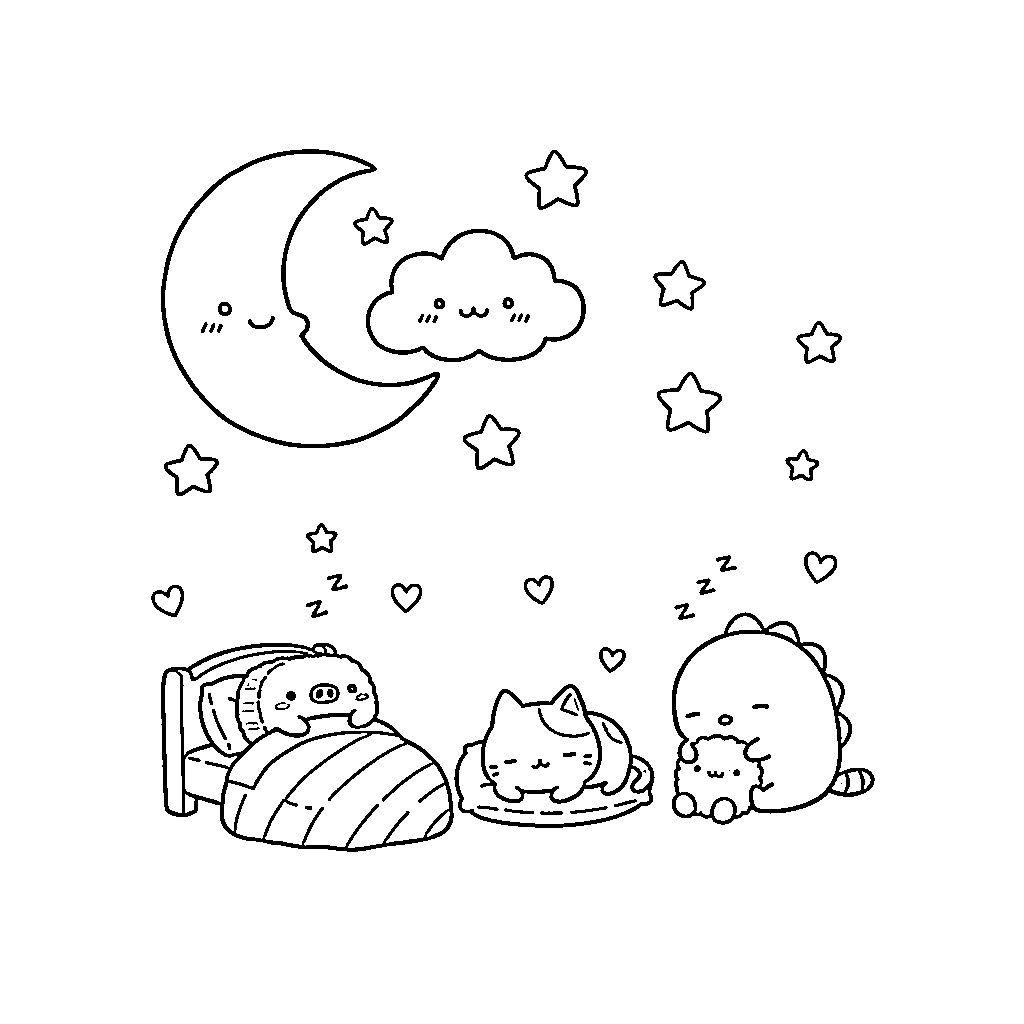 Sumikko Gurashi alvás