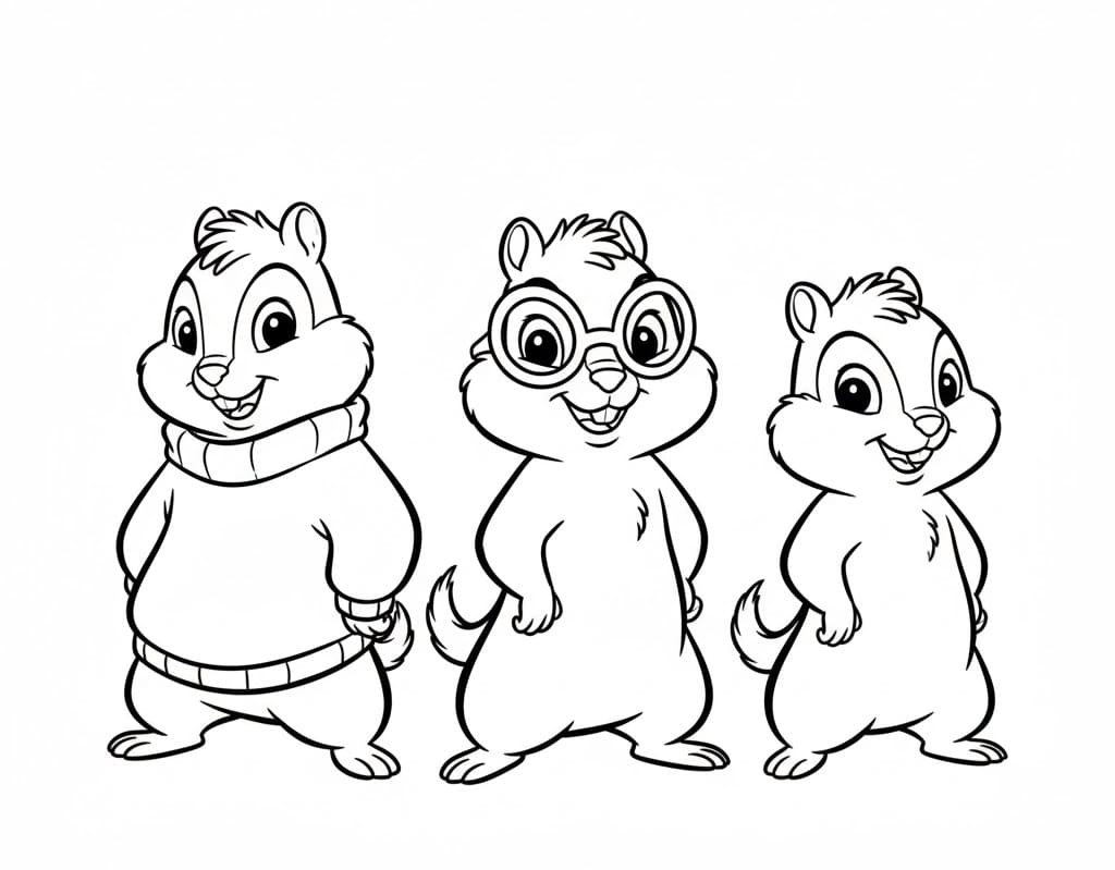 Alvin és a mókusok nyomtatás