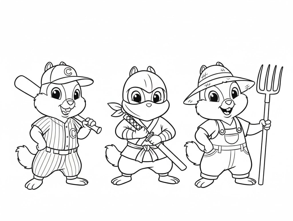 Alvin és a mókusok nyomtatásra