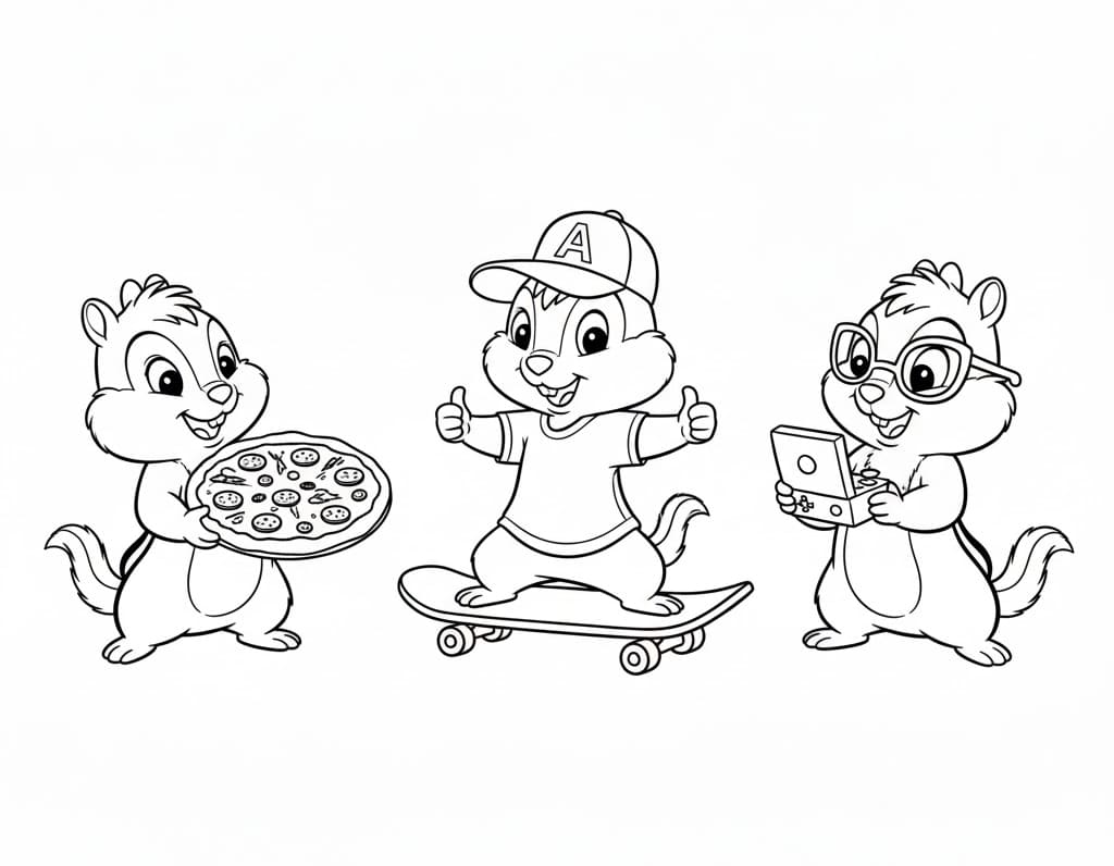 Alvin és a mókusok rajzfilm