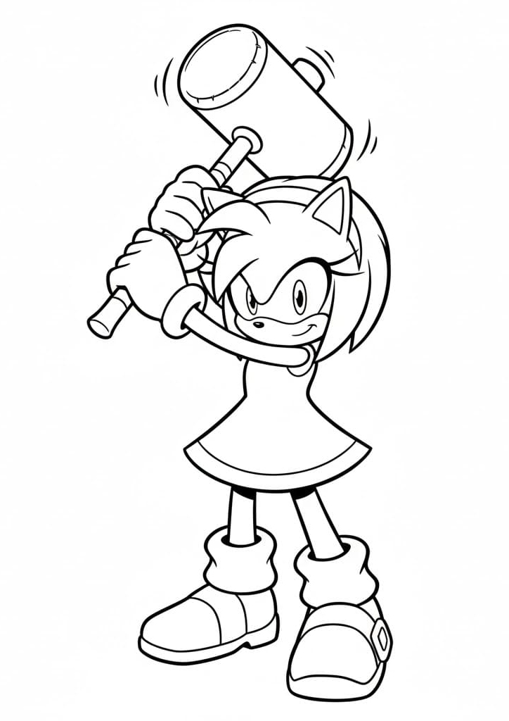 Amy Rose nyomat