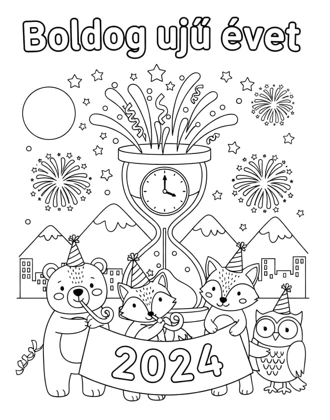 Boldog új évet a gyerekeknek