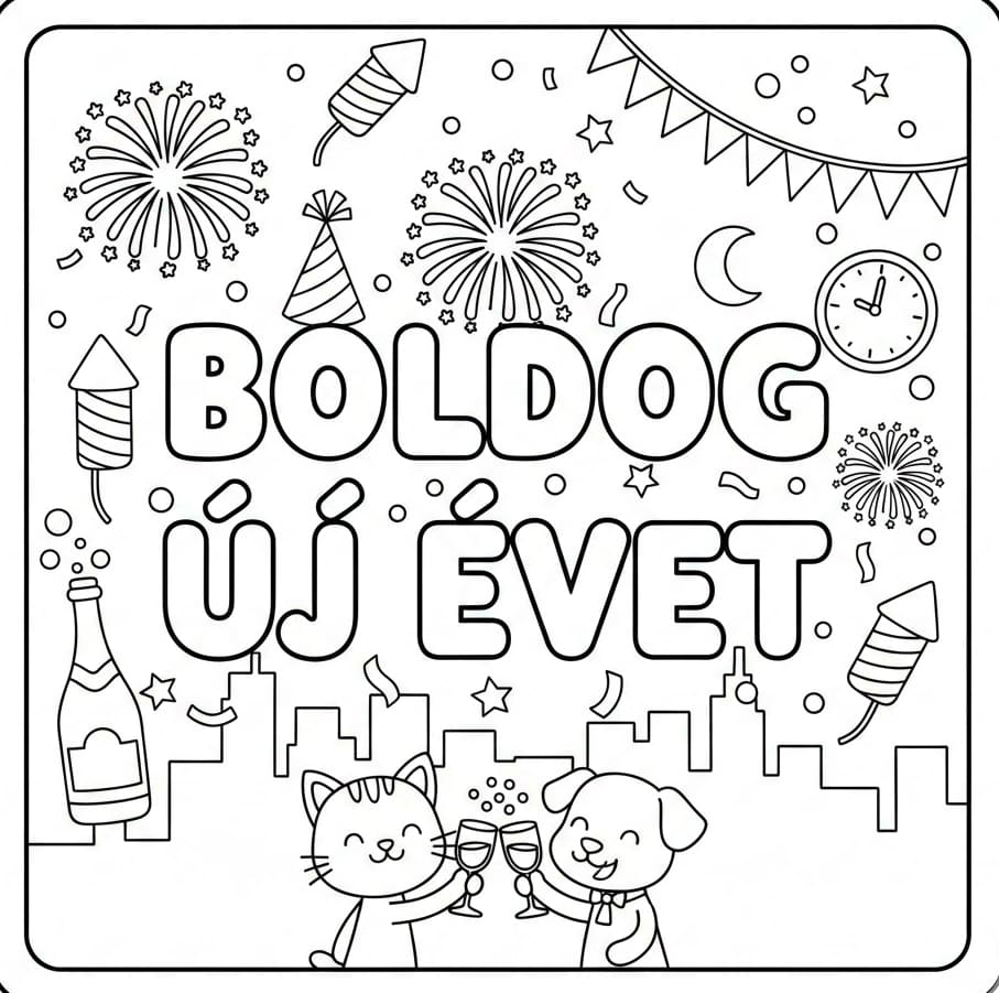 Boldog új évet egyszerűen