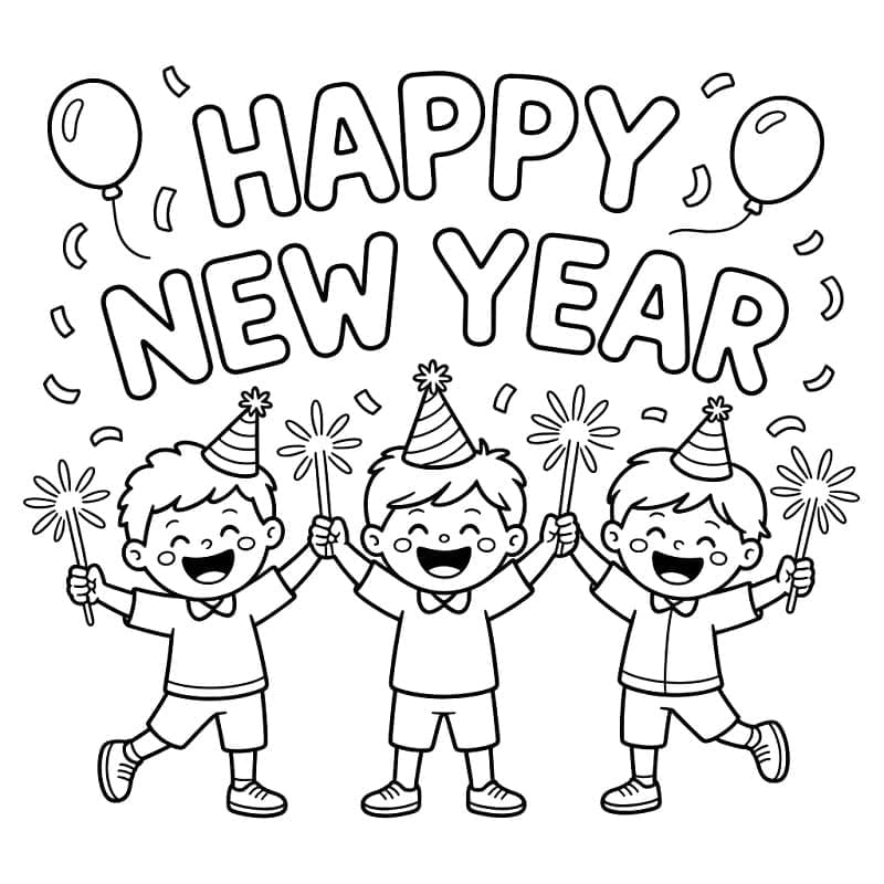 Boldog új évet gyerekek