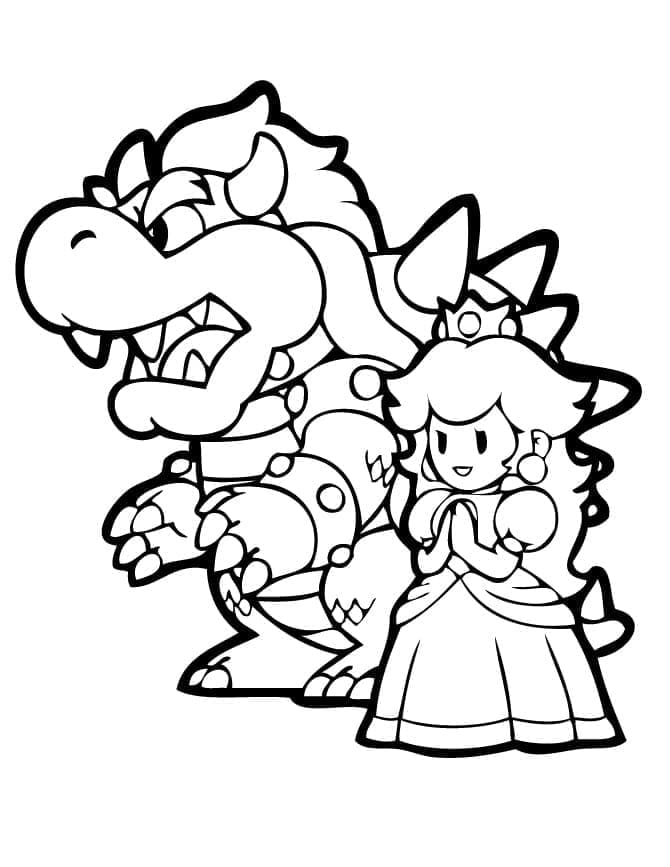 Bowser és Peach hercegnő