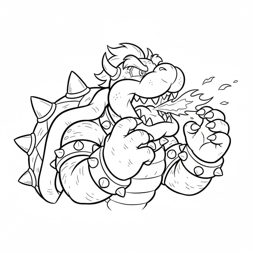 Bowser nagyon dühös