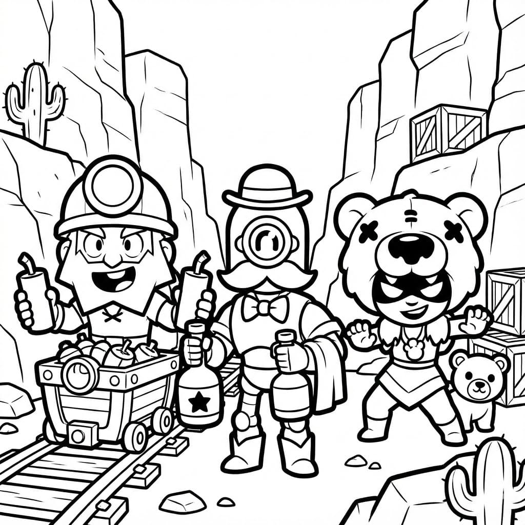 Brawl Stars Ingyenesen nyomtatható