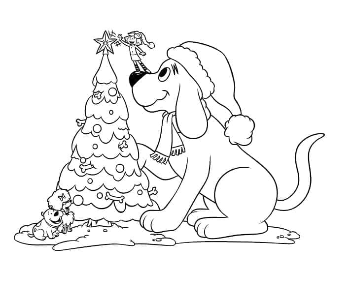 Clifford és a karácsonyfa