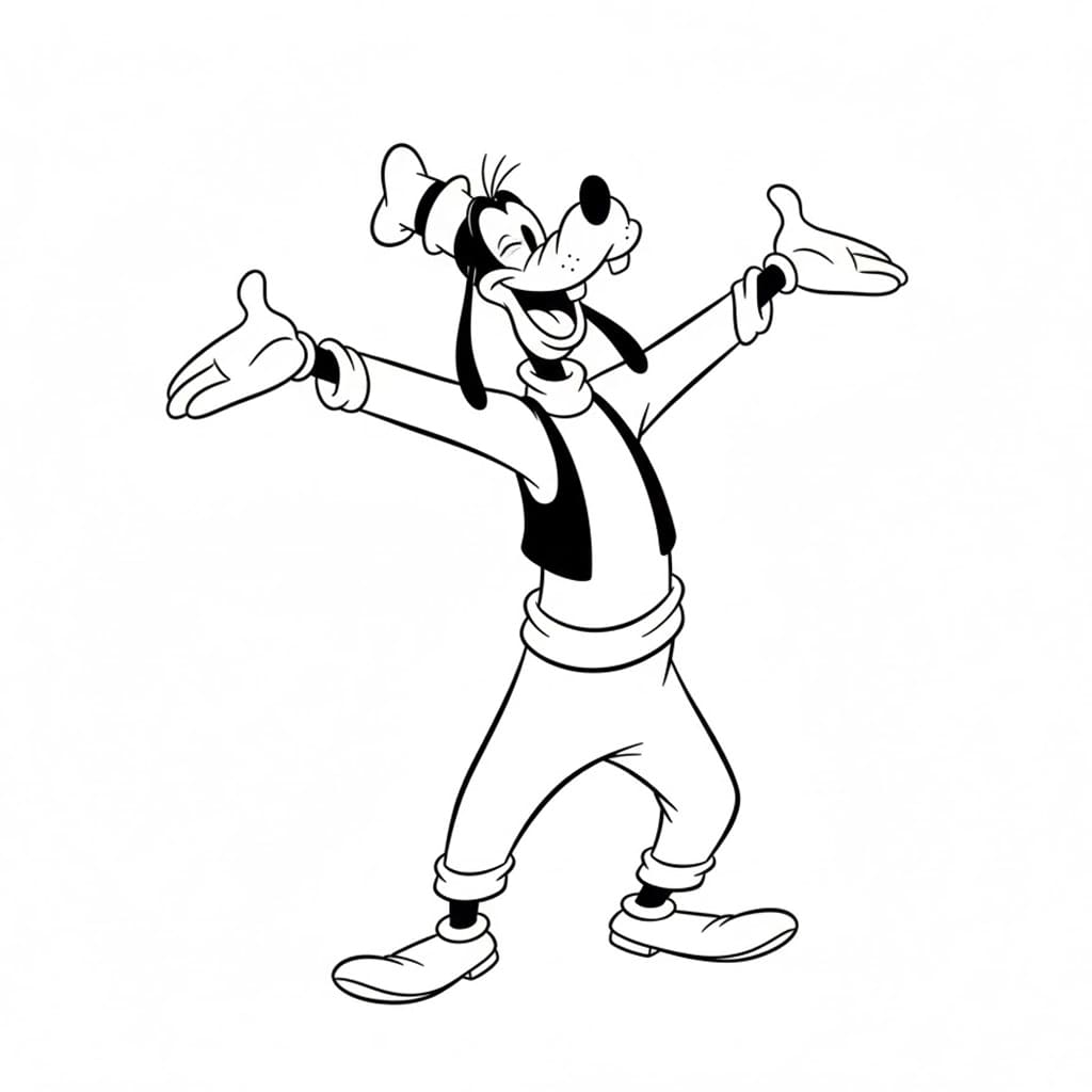 Goofy nyomtatható